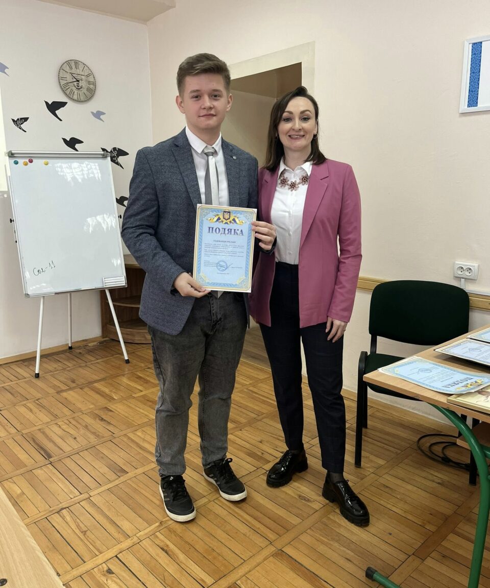 Вітаємо наших активних студентів!10