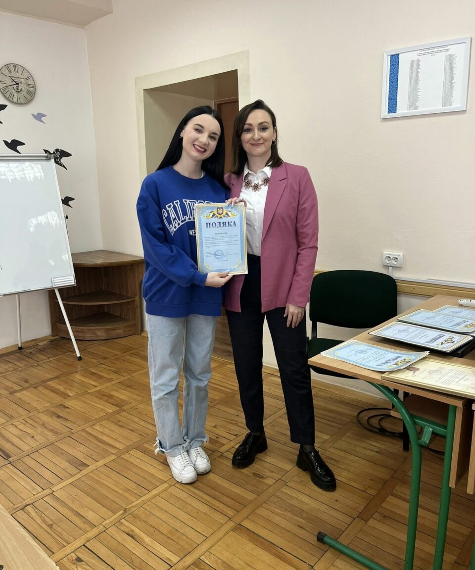 Вітаємо наших активних студентів!11