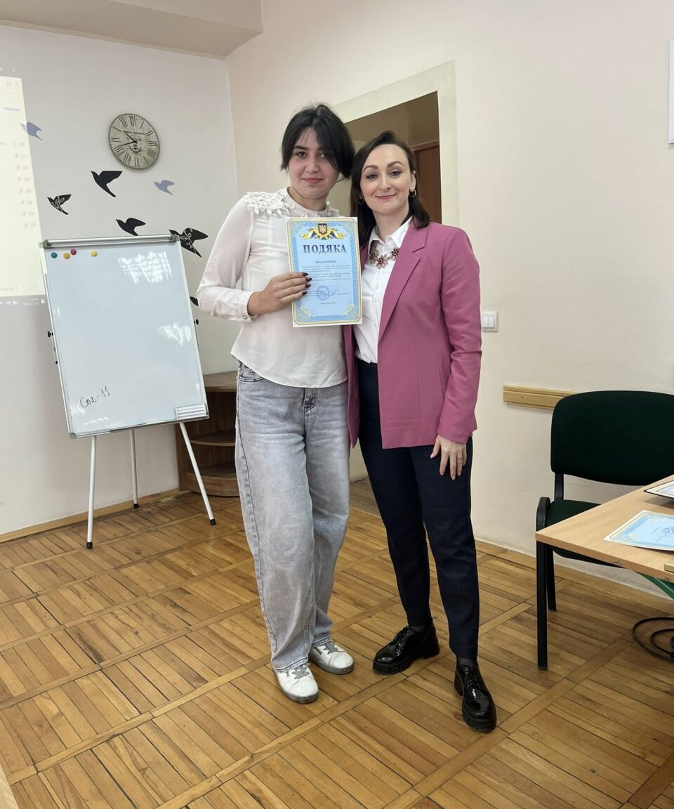 Вітаємо наших активних студентів!12