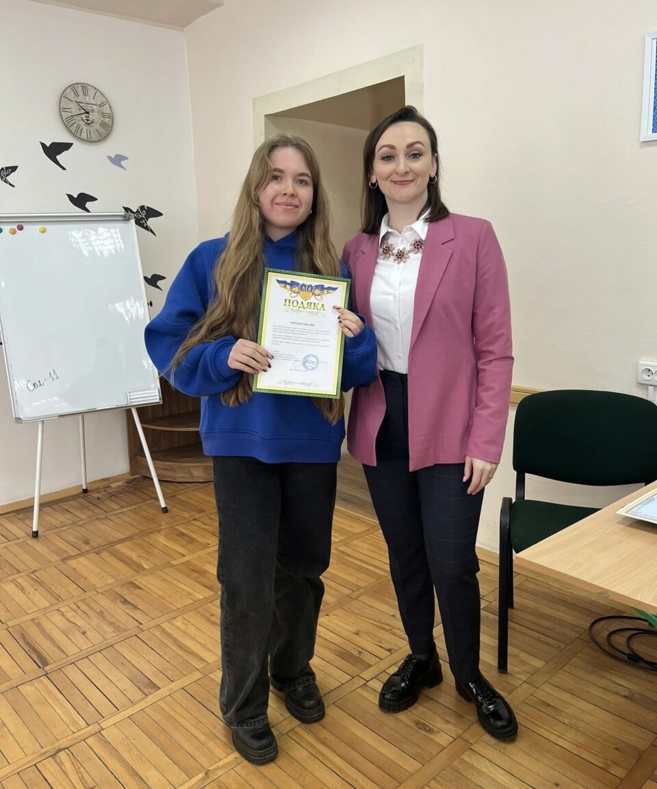 Вітаємо наших активних студентів!6