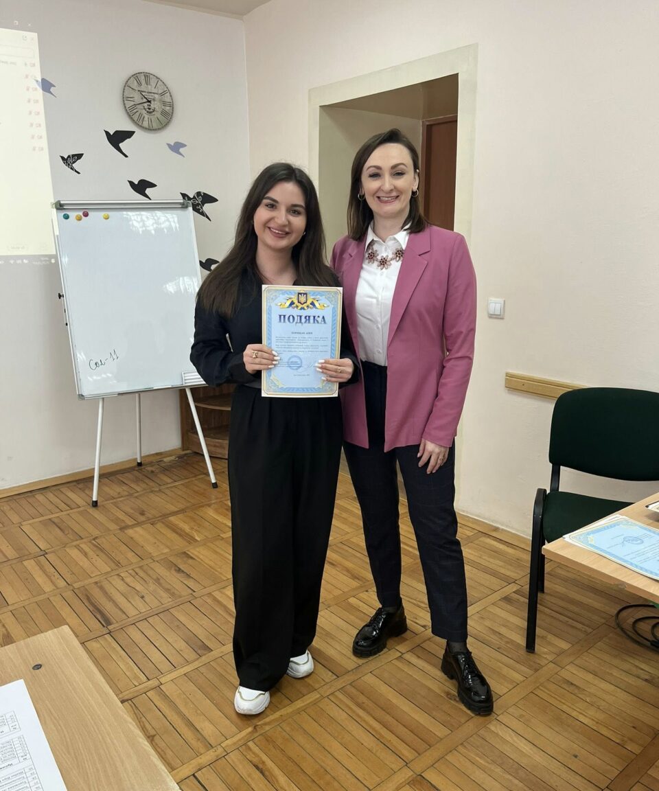 Вітаємо наших активних студентів!8