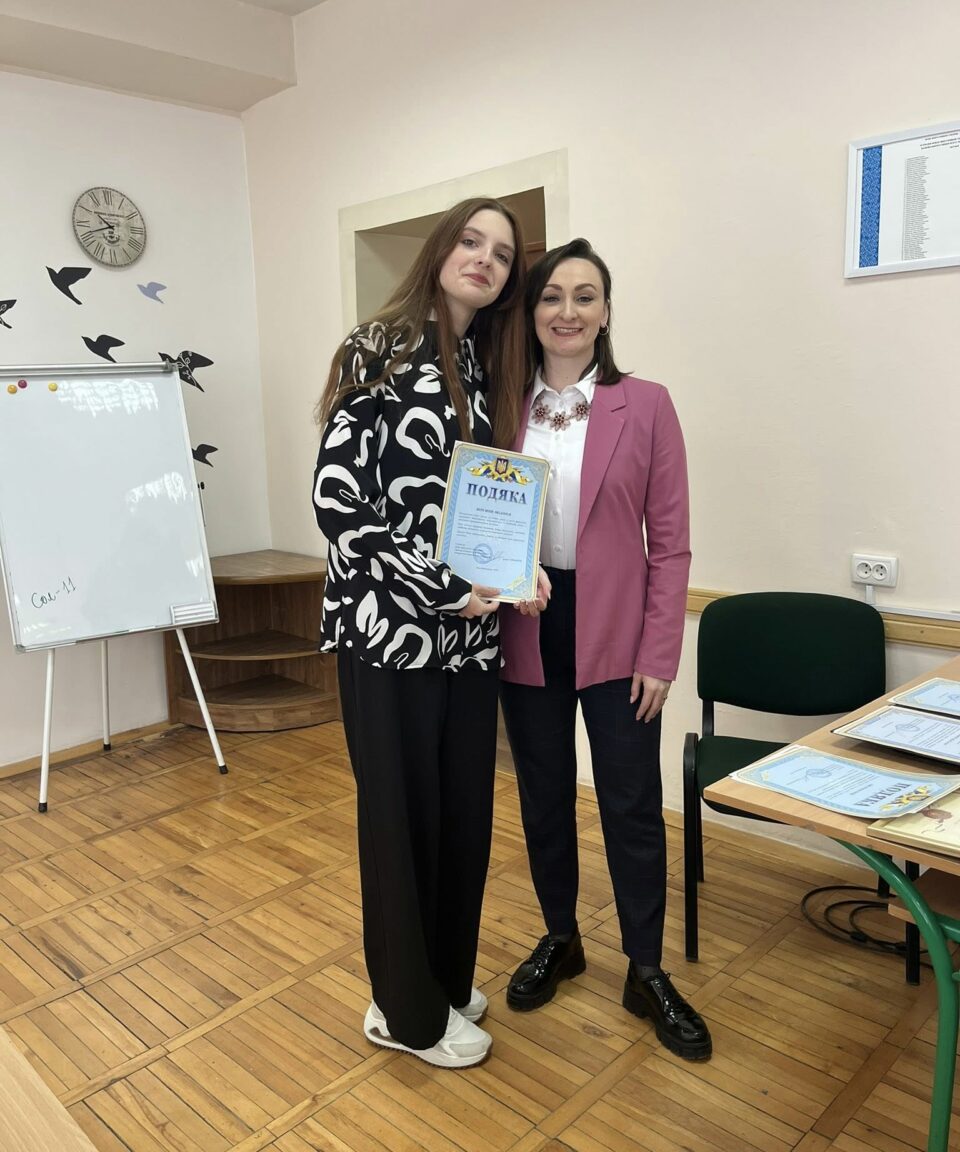 Вітаємо наших активних студентів!9